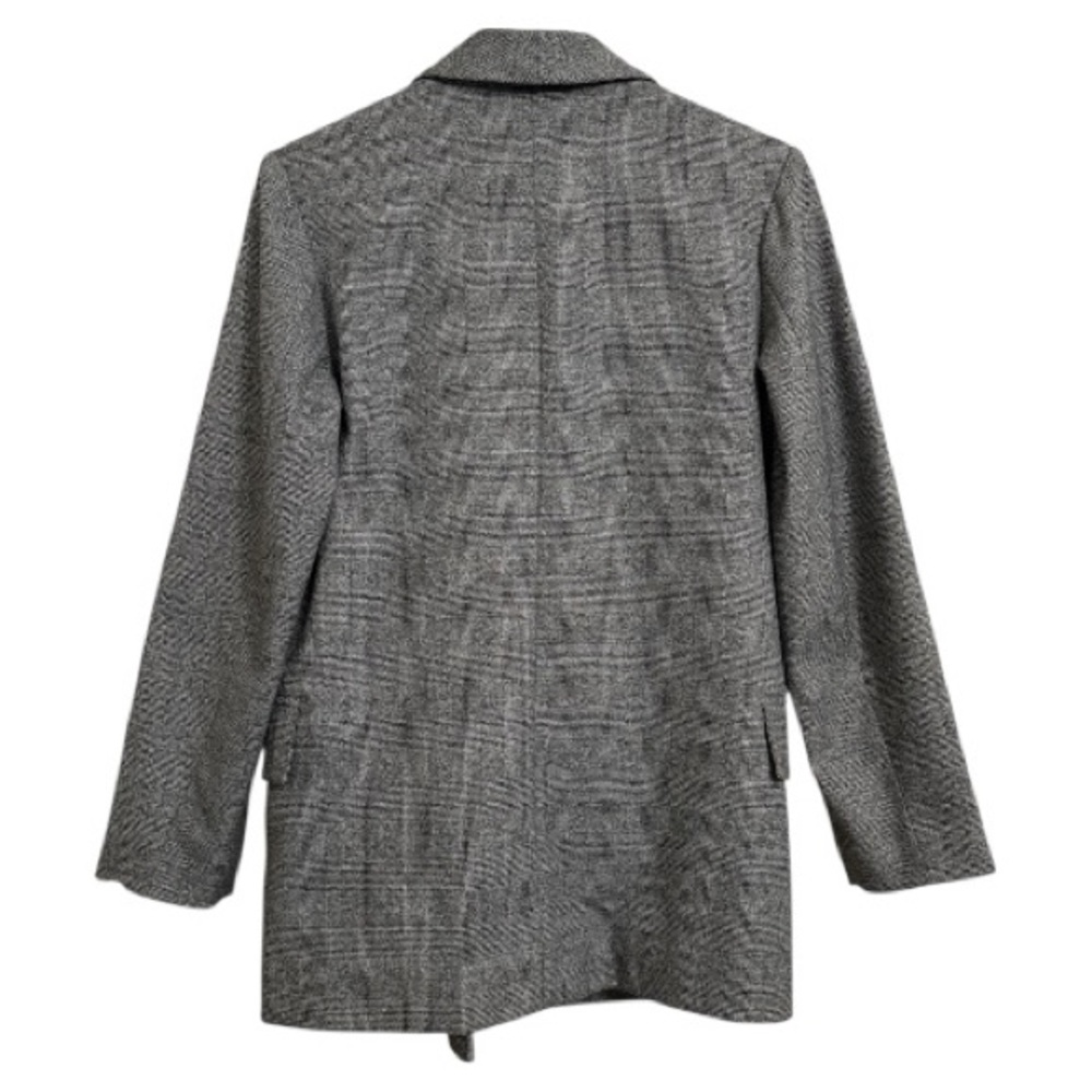 All Saints Harriet checker  Double Breasted relaxed oversized Blazer Size 00 - Picture 5 of 15